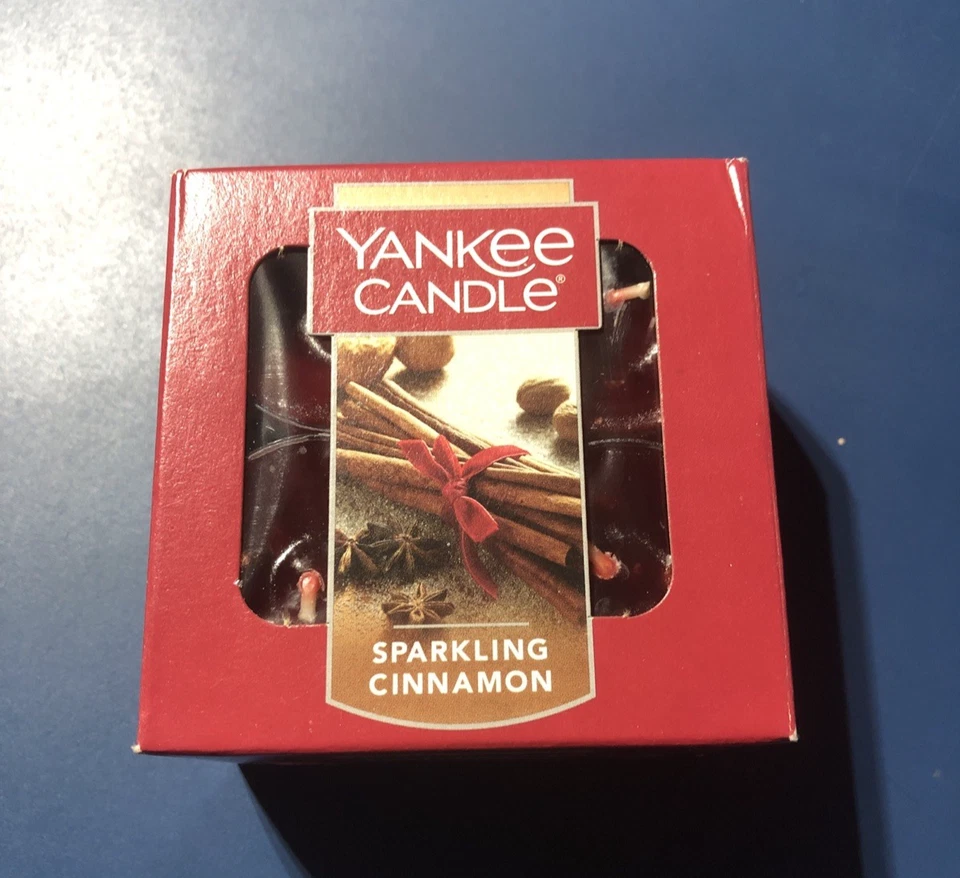 Yankee Candle Sparkling Cinnamon 12 Tea Lights - Image 1 of 1