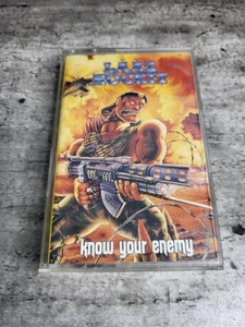 Laaz Rockit: Know Your Enemy Cassette Tape 1987 Enigma Records - Picture 1 of 6