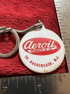 Llavero Aeroil vintage de Hackensack, Nueva Jersey - Imagen 1 de 3