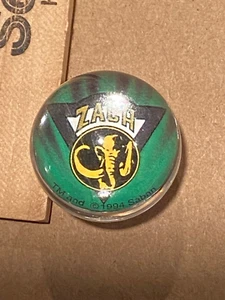 Power Rangers Zach 1" Marble *Open/Pre Owned* t1 - Picture 1 of 3
