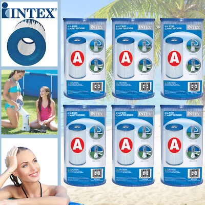 Intex 6x 29000 A Filterkartusche Kartuschen Ersatzfilter für Pool Pumpe Filter A - Bild 1 von 4