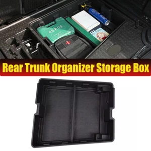 FOR 2020+ LAND ROVER DEFENDER 110 BOOT TRUNK STORAGE BOX ORGANISER TIDY TRAY ABS - Picture 1 of 14