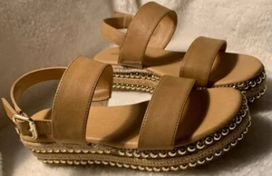 Seven Dials Berenice Slingback Espadrille Platform Sandals Women's Size 7.5 M - Picture 1 of 14