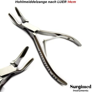 Hohlmeißelzange Luer 6 Zoll Knochenzange Knochensplitterzange Chirurgie - Bild 1 von 5