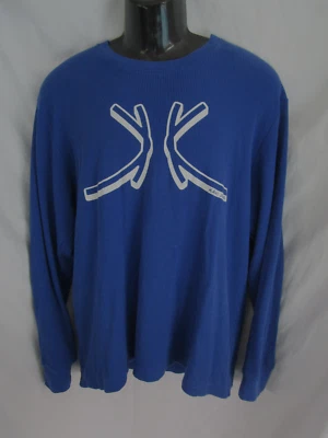 Suéter de punto Karl Kani Jeans para hombre talla XL manga larga azul años 90 estilo hip hop Foto 1 de 4