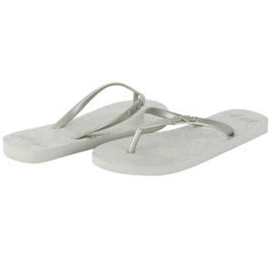Ed Hardy Capistrano Flip Flop for Women - Silver - Picture 1 of 5