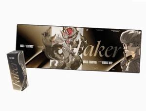 official League of Legends Faker Hall of Fame themed mouse pad  large size - Picture 1 of 6