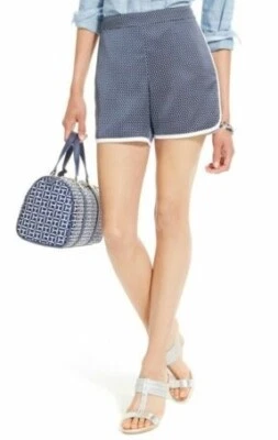 Tommy Hilfiger темно-синий контраст отделки в горошек повседневные шорты, США 14 - Изображение 1 из 4