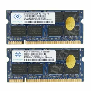 4GB 2x 2GB HP Compaq nc4400 nc6320 nc6400 nc8430 nw8430 nw8440 nw9440 Laptop RAM - Picture 1 of 8