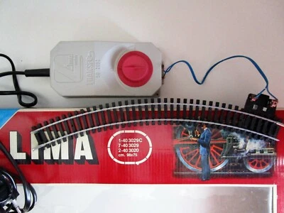 LIMA-403029C-BINARIO CURVO R 360 <45°-ATTACCO CORRENTE+TRASFORMATORE-DA TESTARE - Immagine 1 di 4