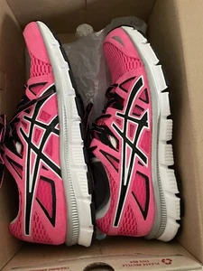 Asics Running Gel Blur 33 Hot Pink Black Color T2H8N Womens Size 8 - Picture 1 of 5