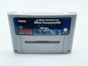 Videogioco Vintage Super Nintendo SNES Nigel Mansell's World Championship Racing - Foto 1 di 1