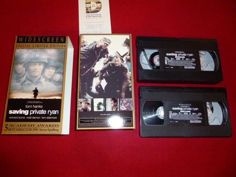 Saving Private Ryan (VHS, 2-Tape Set, Special Widescreen Limited Edition) - Image 1 of 1