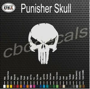 Cbcdecals- Die Cut Skull decal - Bild 1 von 1