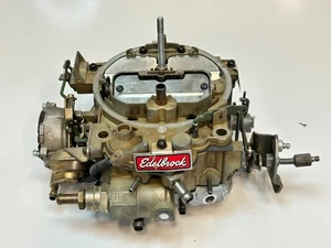 Carburador Quadrajet Edelbrock 1903 795 CFM Camaro Chevelle Nova - Imagen 1 de 14