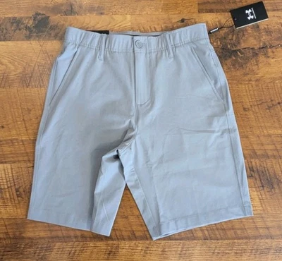 Шорты для гольфа мужские Under Armour UA Drive серые 9 дюймов внутренний шов размер 30 НОВЫЕ - Изображение 1 из 4