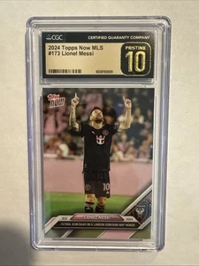 Lionel Messi 2024 Topps Now #173 PRISTINE CGC 10 Black Label - Picture 1 of 2