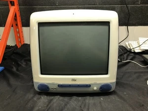 Apple iMac M5521 EMC 1857 PowerPC G3 400MHz - Powers on - For Parts or Repair - Picture 1 of 12