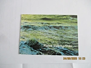 Original Vintage Rolex Submariner Booklet   1665  5513  1680   376-35-31  60080 - Bild 1 von 10