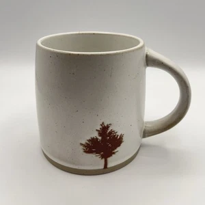 Herz & Hand mit Magnolie gesprenkeltem Steinzeug Baum Becher - Bild 1 von 15