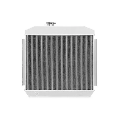 Mishimoto Performance Aluminum Radiator Fits Chevrolet Bel-Air 1955-1957 Silver - image 1 of 4