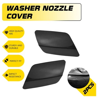 Par de tapas de arandela de faros delanteros para BMW 328i 335i 335is 2011-13 Foto 1 de 4