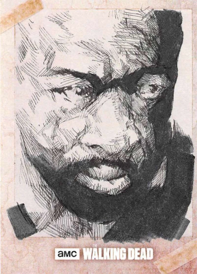 2017 Topps Walking Dead Evolution Sketch Artist Trading Cards Pick From List - Image 1 of 1