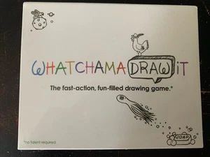 WhatchamaDRAWit Game, Fast Action, Fun-filled Drawing Game 2010 BRAND NEW SEALED - Picture 1 of 2