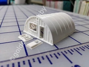 N Scale Quonset Hut 3D Printed Structure Kit, White, High Quality, In Stock! - Picture 1 of 9