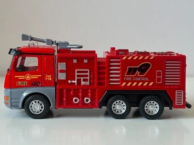 Truck/Lorry Fire Brigade Rescue 119 Model Diecast Moving Parts 1:48 Scale - Image 1 of 4