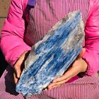10.67LB Natural Blue Crystal Kyanite Rough Gem mineral Specimen Healing 321