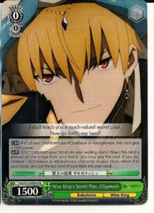 4x Wise King's Secret Plan, Gilgamesch Weiss Schwarz Promo - Bild 1 von 1