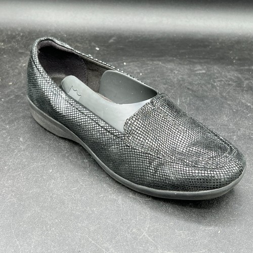 Scarpe basse donna Clarks collezione mocassini 5 M pull on nero [20]