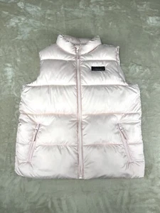 Vineyard Vines Girls Oversized Puffer Vest Small 8-10 Pink NWT - Picture 1 of 9