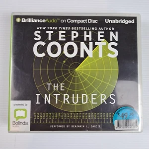 The Intruders By Stephen Coonts Read By Benjamin Darcie CD AudioBook PM1Z - Picture 1 of 14