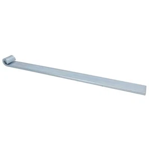 HD Strap Tailgate Straight Hinge for 12.5mm Pins 460mm Long Zinc Plated 1pc - Picture 1 of 5