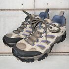 Merrell J57758 Women's Moab Ventilator Hiking Shoes Size 9.5 Aluminum/Marlin EUC