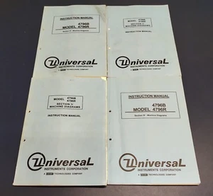 Universal Instruments HSP 4796B/R Machine Diagrams Manual Sec. 4 46791901 - Bild 1 von 2
