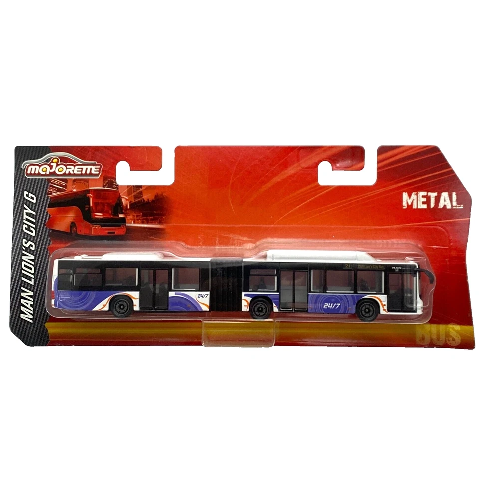 Ônibus articulado MAN Lion's City G 24/7 Majorette 2014 389 brinquedo escala 1:110 - Imagem 1 de 1