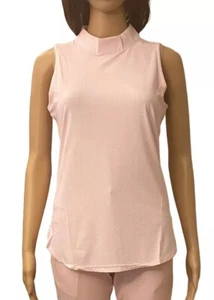 Camiseta sin mangas Peter Millar para mujer Palmer rosa cuello falso talla S - pequeña - nueva con etiquetas $90 - Imagen 1 de 16