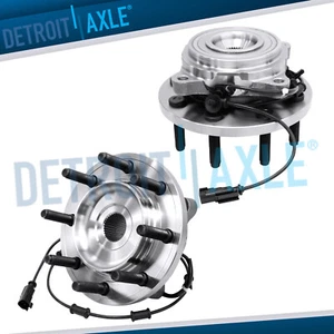4WD Pair Front Wheel Bearing Hubs for 2009 2010 2011 Dodge Ram 2500 3500 w/ ABS - Picture 1 of 10