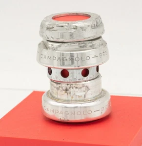 CAMPAGNOLO C RECORD 304/104 HEADSET 1" VINTAGE ROAD BIKE THREADED 80S 90S 22.2 - Imagen 1 de 7
