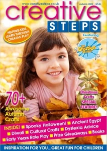 Creative Steps magazine - AUTUMN 2022 - fun craft ideas for curious kids! - Picture 1 of 8