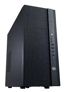Cooler Master N400 NSE-400-KKN2 Mid-Tower Fully Meshed Front Panel Computer C... - Picture 1 of 12