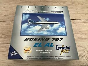 Gemini Jets Boeing 707 Édition Limitée 1/400 Neuf Emballage D'Origine