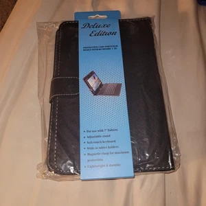 For Amazon Kindle Fire 7" 8" 10" Tablet PC Leather Micro USB Keyboard Case Cover - Picture 1 of 1