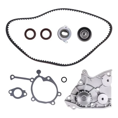 Kit de correa de distribución bomba de agua para motor Mazda 626 2,2 L SOHC F2 88-92 juego tensor Foto 1 de 4