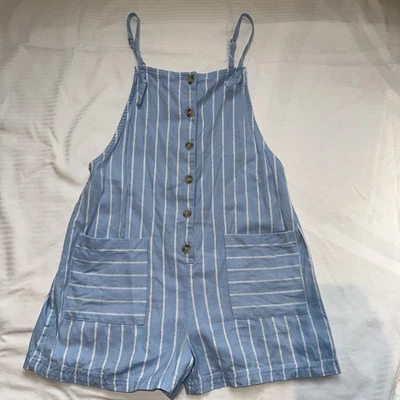 Reloj BILLABONG Niñas Sin Mangas Onda Estampado Mameluco en Rayas Azules Talla M Foto 1 de 4