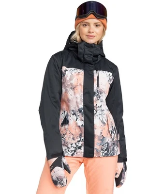 Jaqueta Feminina Roxy Jetty Block - Imagem Sonhadora Rosa Pêssego - X-Grande - Imagem 1 de 4