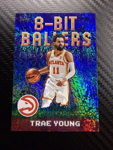 Baloncesto Trae Young 2025-26 Topps #8B-6 8 bits holográfico lámina Atlanta Hawks - Imagen 1 de 2
